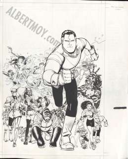 Arthur Adams, Chris Sprouse, Kevin Nowlan | Abc Sketcbook Page Cover | Albert Moy