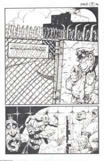 Kevin Eastman, Eric Talbot, and Simon Bisley - Complete 24-page Story, "The Very Angry Seven" Original -