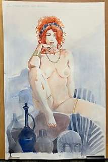 Reculé, Henri - 1 Original drawing - Cassio - Valeria à l’orientale - 2023 | Catawiki