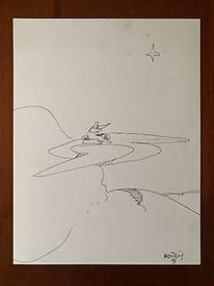 Moebius - 1 Original drawing - Arzach - 1999 | Catawiki