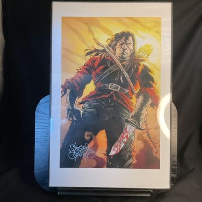 Jonah Hex SIGNED By Sergio Cariello Framed Art Native American Tonto | eBay US (Buy It Now)