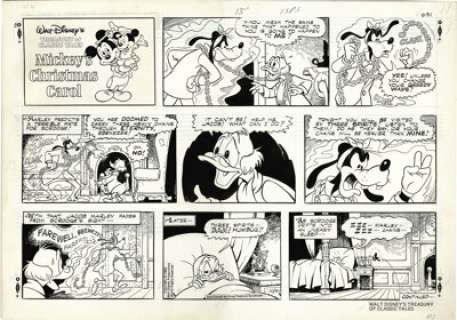 Richard Moore - Walt Disney‘s Treasury of Classic Tales Sunday Comic Strip Original Art, dated 10-31-82 (King -