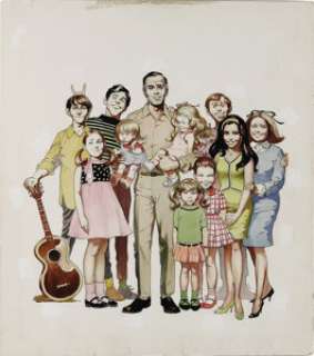 Frank Frazetta - "Yours, Mine, and Ours" Movie Poster Illustration Original Art (1968). Although perhaps - | Heritage