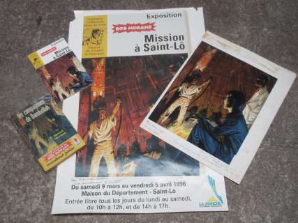 JOUBERT Pierre (1910-2002) « Bob Morane » Couverture du roman Les… | misc / divers