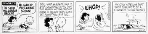 Charles Schulz - Peanuts Daily Comic Strip Original Art, dated 6-15-61 (United Features Syndicate, 1961). - | Heritage