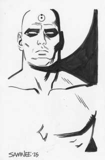 Chris Samnee - Dr. Manhattan Doodle