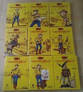 Tex - collana "I miei primi 50 anni" - 9 Album - Réédition | Catawiki