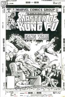 Mike Zeck - Master of Kung Fu 91 Cover