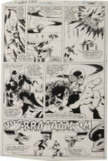 John Byrne and Terry Austin - X-Men #124, page 10 Original Art (Marvel, 1979). Cyclops and Nightcrawler take -
