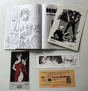 Hans T9 + 4x ex-libris + dédicace - C + jaquette - 1 Album - Édition limitée - 1997 | Catawiki