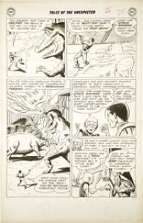 Bob Brown - Tales of Unexpected #54, Space Ranger page 4 Original Art (DC, 1960). Space Ranger and Cryll team - | Heritage