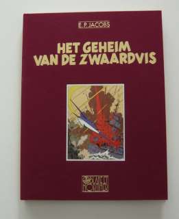 Blake en Mortimer 1 - Het geheim van de Zwaardvis - 1 Album - Édition limitée et numérotée - 1993 | Catawiki