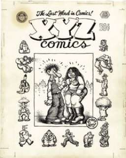 Robert Crumb - XYZ Comics Cover Original Art (Kitchen Sink, 1972). It’s the Last Word in Comics -- XYZ! - | Heritage