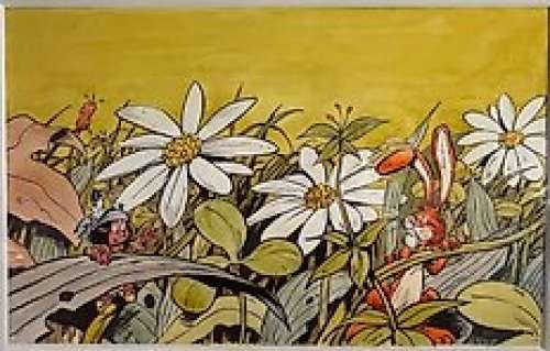 Derib - Dessin original couleur - Yakari - (années 1980) | Catawiki