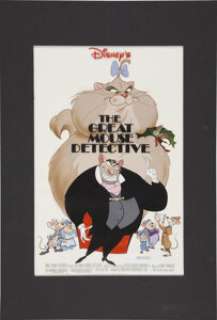 Paul Wenzel The Great Mouse Detective Poster Concept Illustration Original Art (Disney, 1986). Veteran -