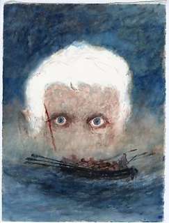 Deprez, Denis | Deprez, Denis - 1 Original colour drawing - Moby Dick - Couverture - 2007 | Catawiki