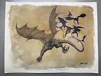 Chabouté, Christophe - 1 Original drawing - Dragons | Catawiki