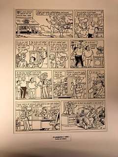 Geerts, Paul / Studio Vandersteen - 1 Original page - Suske en Wiske 225 - De Goalgetter - 1990 | Catawiki