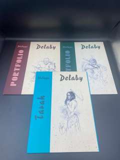 Philippe Delaby - 3 Offset Print - 3x Portfolio Philippe Delaby - Tarah + 2x ohne Titel - 2002 | Catawiki