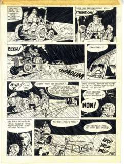 Will & Goscinny | Will & Goscinny Record & Veronique Planche originale n°5 Ã  l’encre de chine | Cornette de St Cyr