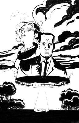 Michael Avon Oeming | BLUE BOOK v.1 #5 COVER | Soming