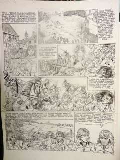 Legein, Pierre - 1 Original page - Dampierre T6 - Le Captif - 1997 | Catawiki