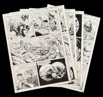 Busticchi e Paesani - 5 Original page - Mister No - n. 319 - Due vite in gioco | Catawiki