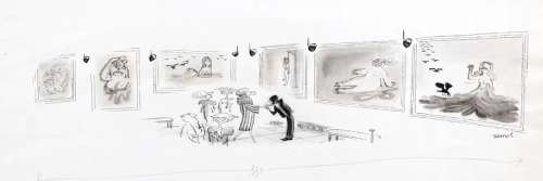 Sempé | L’artiste impose son style graphique Ã  la fois… | Millon