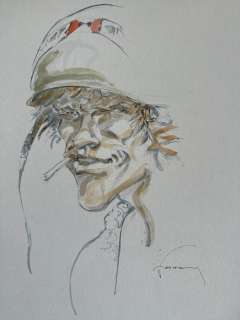 Hermann - 1 Original colour drawing - Jeremiah - Kurdy | Catawiki