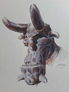 Frisano, Thomas - 1 Original colour drawing - Hellboy | Catawiki