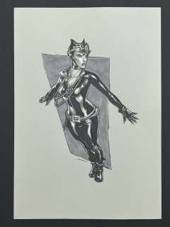 Pere Perez - 1 Original drawing - Catwoman