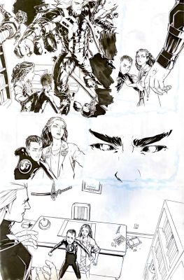 Gene Ha | Gene Ha - Flashpoint: Project Superman Issue #2 page #18 | Panel Punk Comics Originals