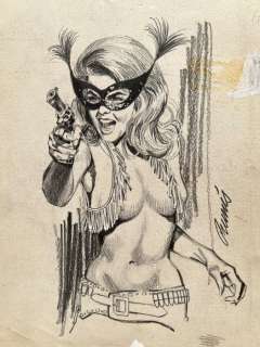 Prunés, Carlos - 1 Original drawing - Pin Up - Carnival | Catawiki