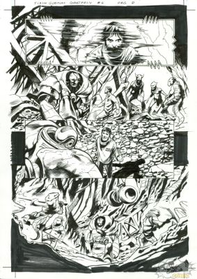 Manuel García | Flash Gordon Quarterly #4 page 08 | Manuel García