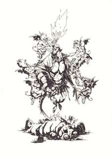 Simone D‘armini - Hellboy And Little Demons Commission