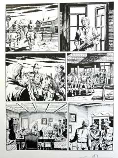 Candita, Giuseppe - 1 Original page - Tex Willer Color #18 - Sulla pista per Prescott - 2020 | Catawiki