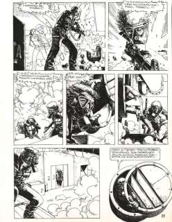 Giménez, Juan - 1 Original page - Ciudad : Auto Supermarket - 1982