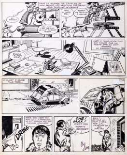 Piroton - Deliège | Les Krostons, planche n°34 Ã  l’encre de Chine… | Millon