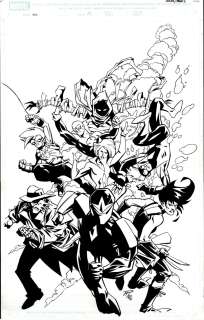 Phil Hester Ande Parks - Marvel Team-Up #15 Cover (Sold Live on ‘Dueling Dealers of Comic Art #118 Podcast on 5-3-2023 Watch It Here!