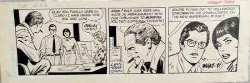 George Tuska - Original comic strip - Superman - 12-23 | Catawiki