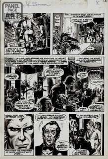 John Buscema | Doc Savage 1 Page 22 | Panel Page Art
