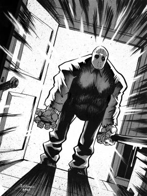 Davey Deforne | Davey DeForne - Friday the 13th | Panel Punk Comics Originals
