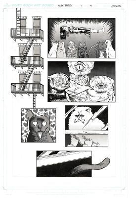 Davey Deforne | Davey DeForne - Nine Tales Issue #1 Page #4 | Panel Punk Comics Originals
