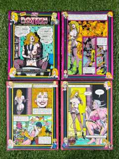 Rita Rotten / Lavagna - 4 Colour pencil drawing - Frigidaire - Un’Autobiografia Americana - Storia completa - 1991 | Catawiki