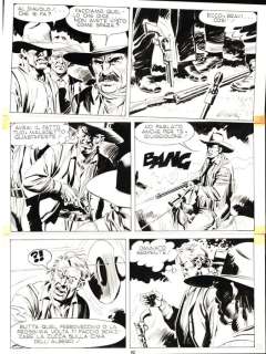 Ticci, Giovanni - 1 Original page - Tex #297 - "Gli Avvoltoi" - 1985 | Catawiki