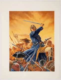 Yves Swolfs (1955-) - Couverture Dampierre Tome 2. Le temps des victoires. Version retravaillée de la première…