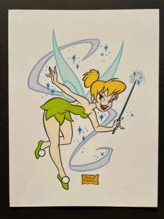 Stefanie Gladden - 1 Original colour drawing - Tinker Bell