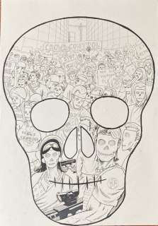 Nathan Webb - Original cover + original page + preliminary drawing - Gi Joe operation Thornwood - 2021 | Catawiki