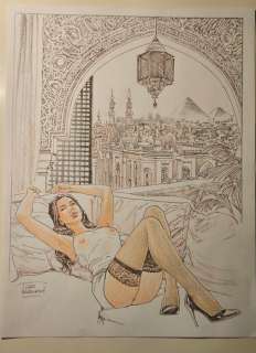Raimondo, Luca - 1 Original colour drawing - Il Cairo - 2024 | Catawiki