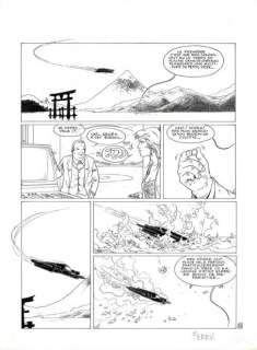 Ferry - Ian Kaledine T9 - Le secret du Chateau Flambard/Het geheim van kasteel Flambard - 1 Page originale - 1990 | Catawiki